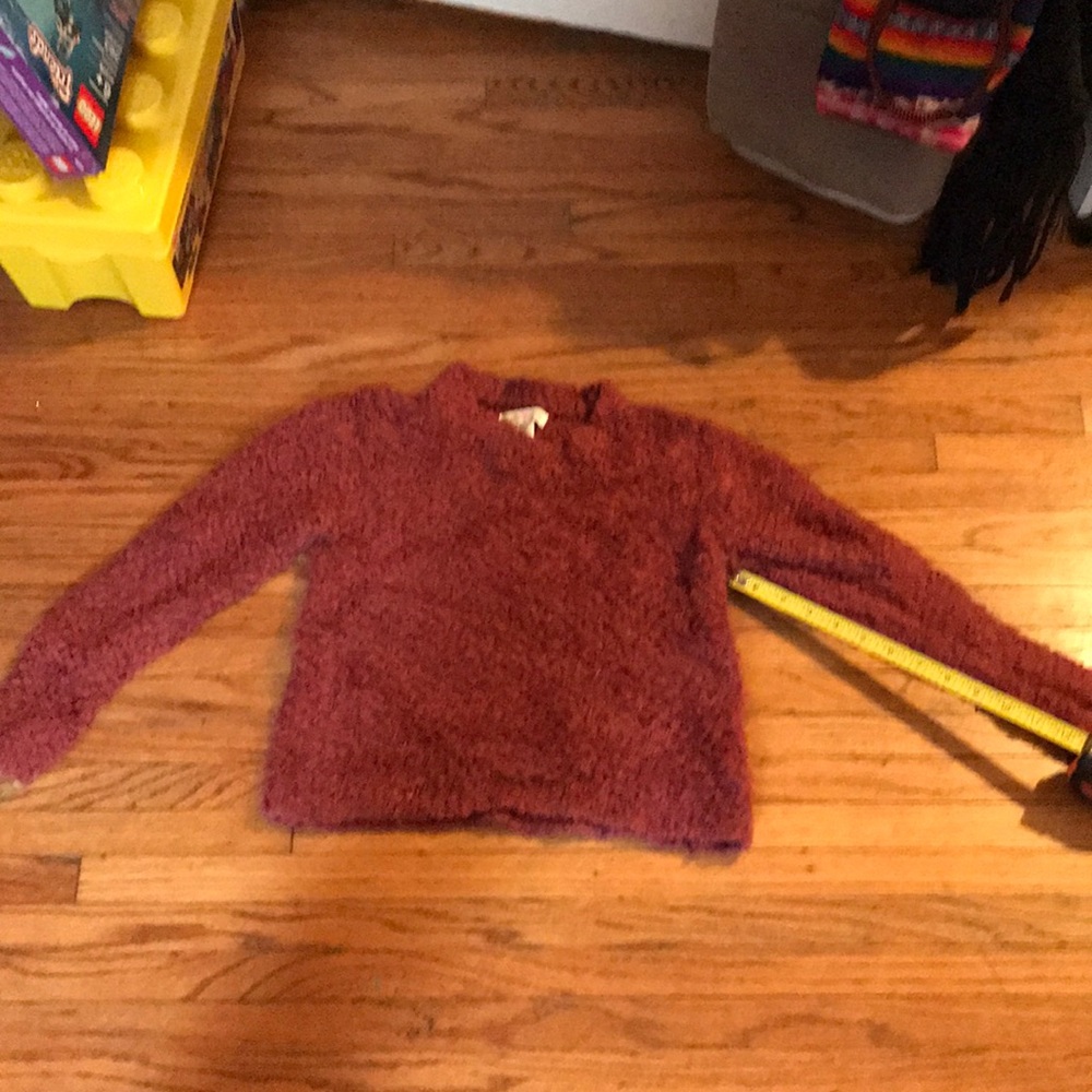 Girls fluffy sweater